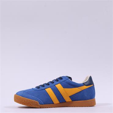 Gola Elan Retro T Toe Gumsole Trainer - Sapphire